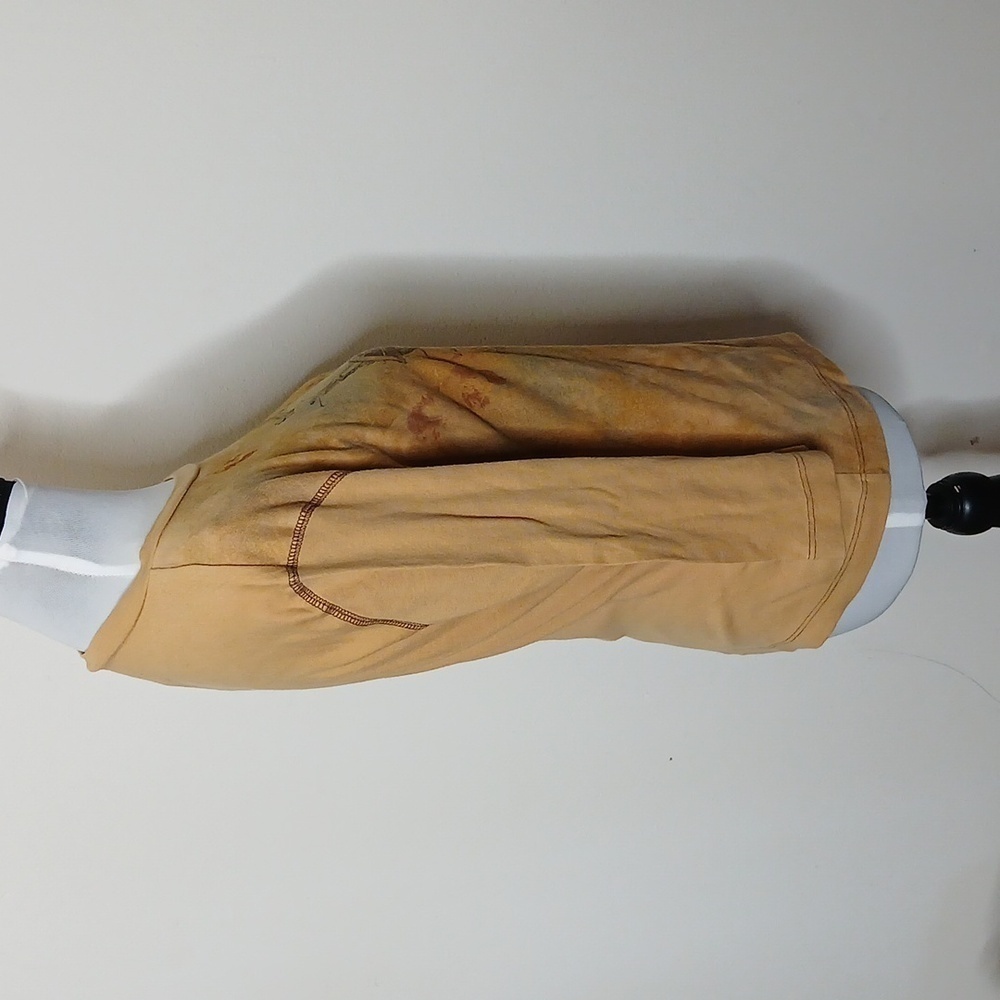Harley Davidson tan bike quarter sleeve tee shirt size large - Picture 4 of 11